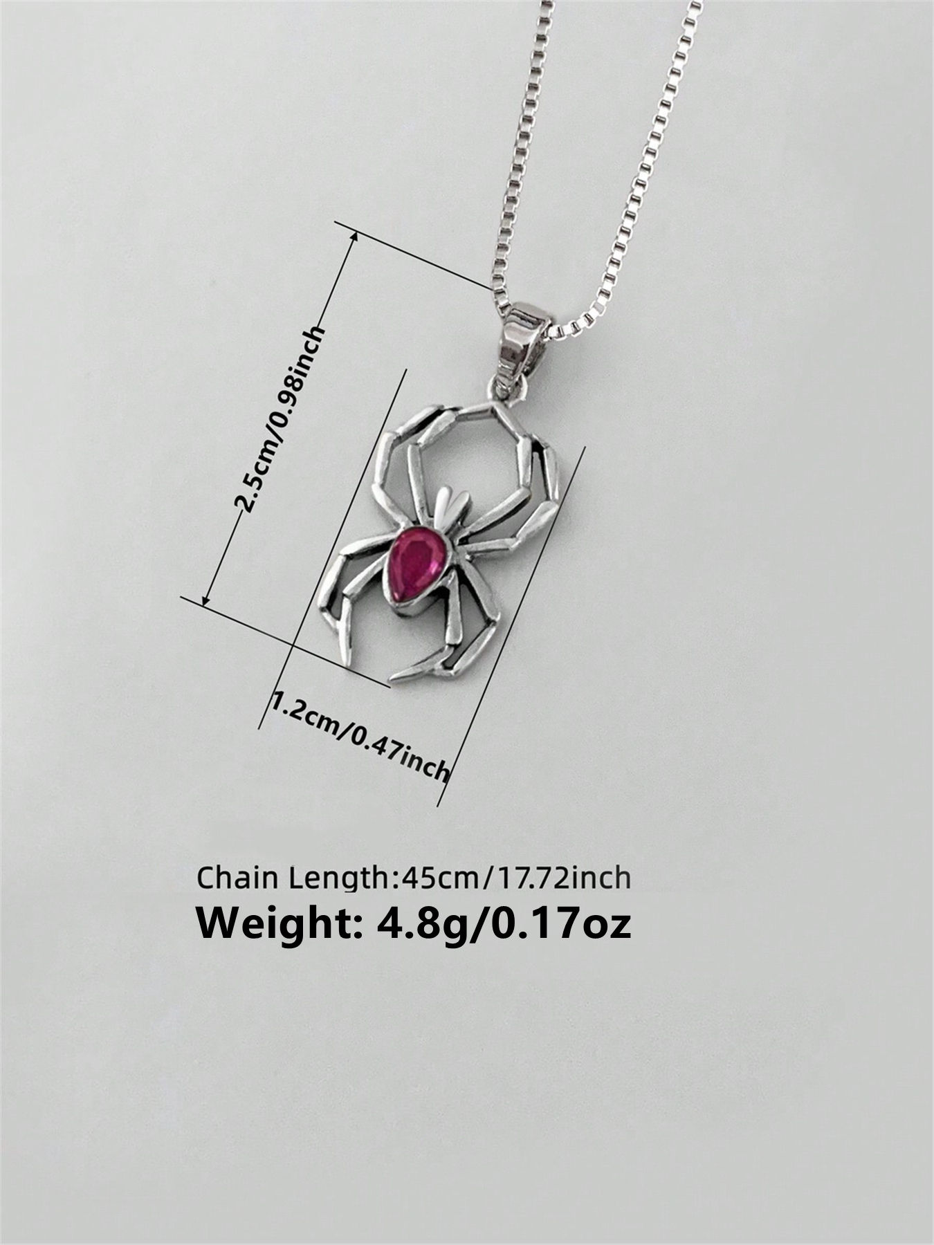 Collana romantica con ciondolo a forma di animale in zirconia_voghion.com