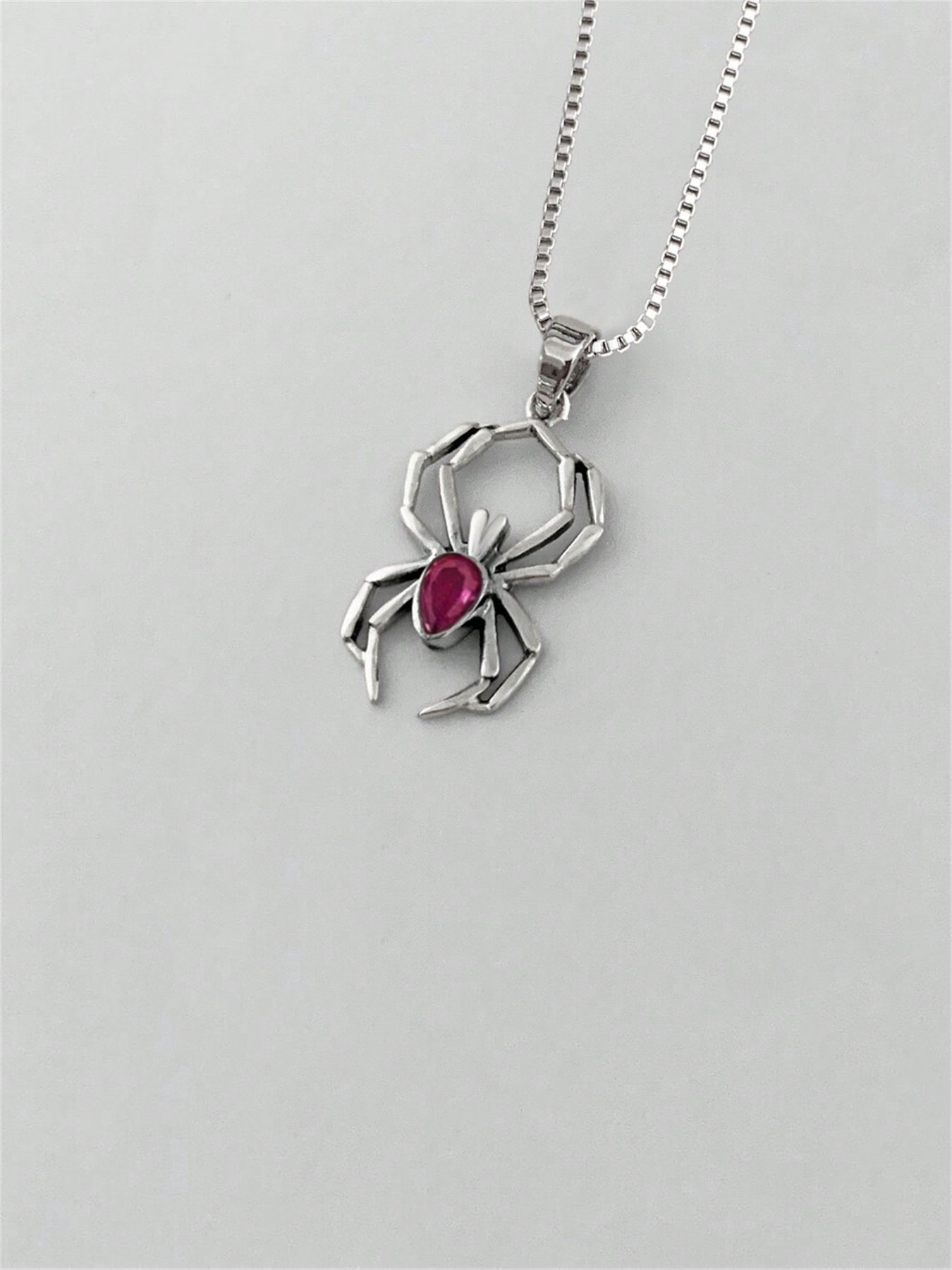 Collana romantica con ciondolo a forma di animale in zirconia_voghion.com